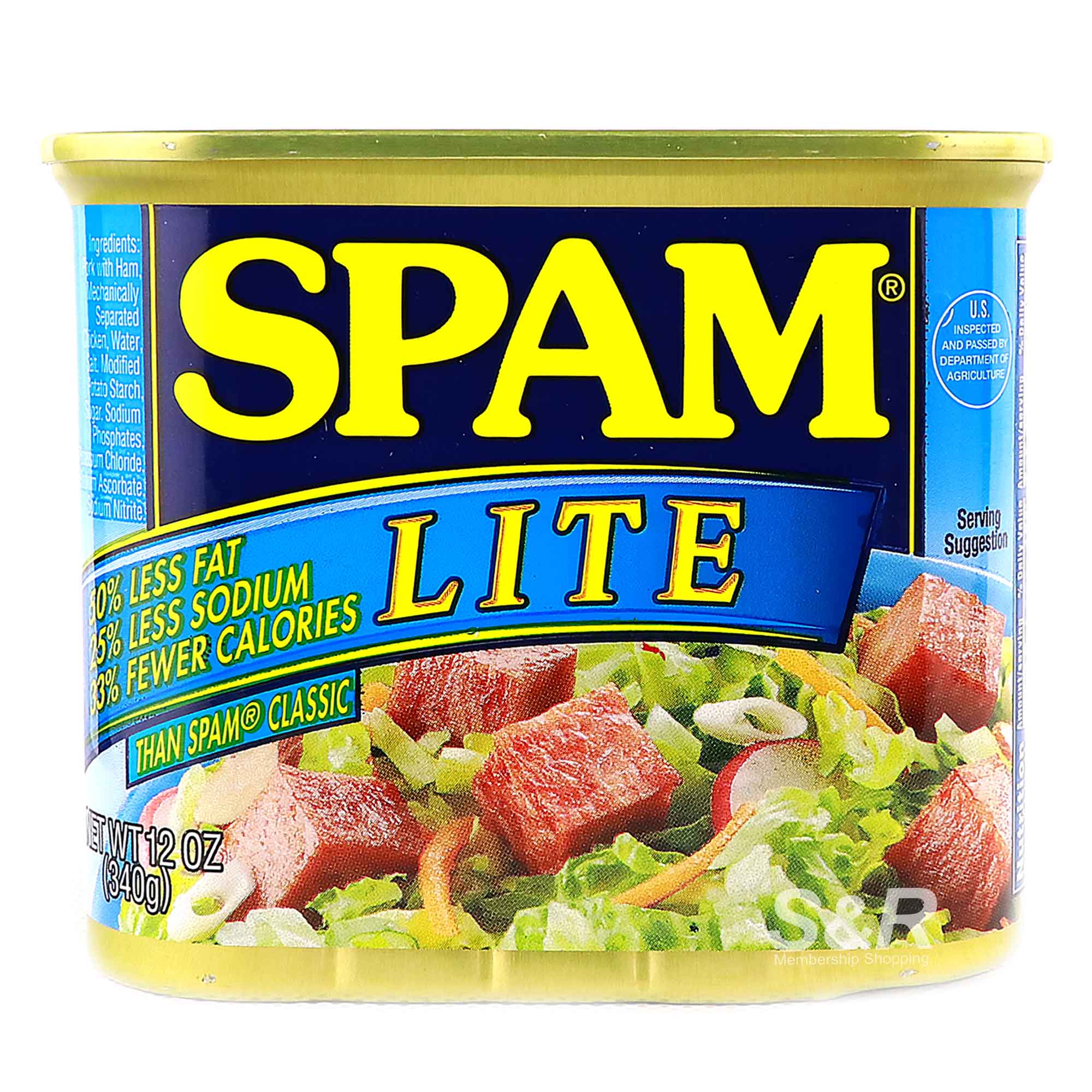 Spam Luncheon Meat Lite 340g